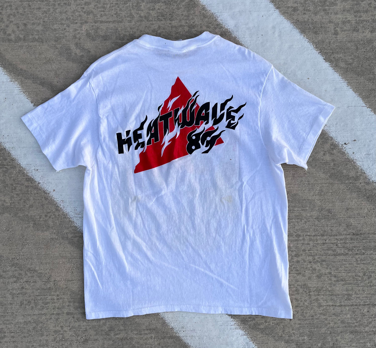 Rare “New Edition” Heatwave 89’ Tour Promo T-Shirt