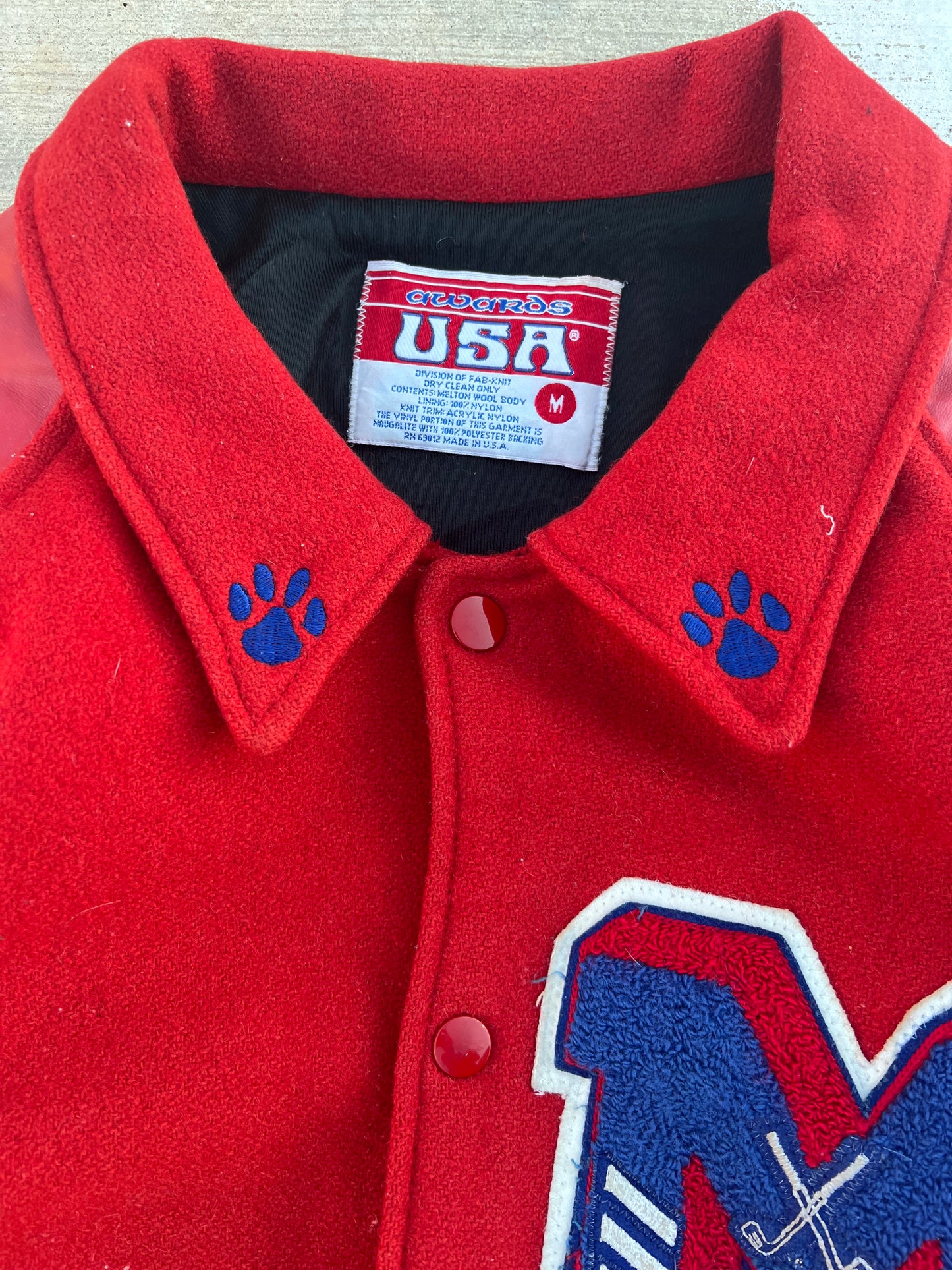 Vintage Martinsville Varsity Jacket 90s-y2k