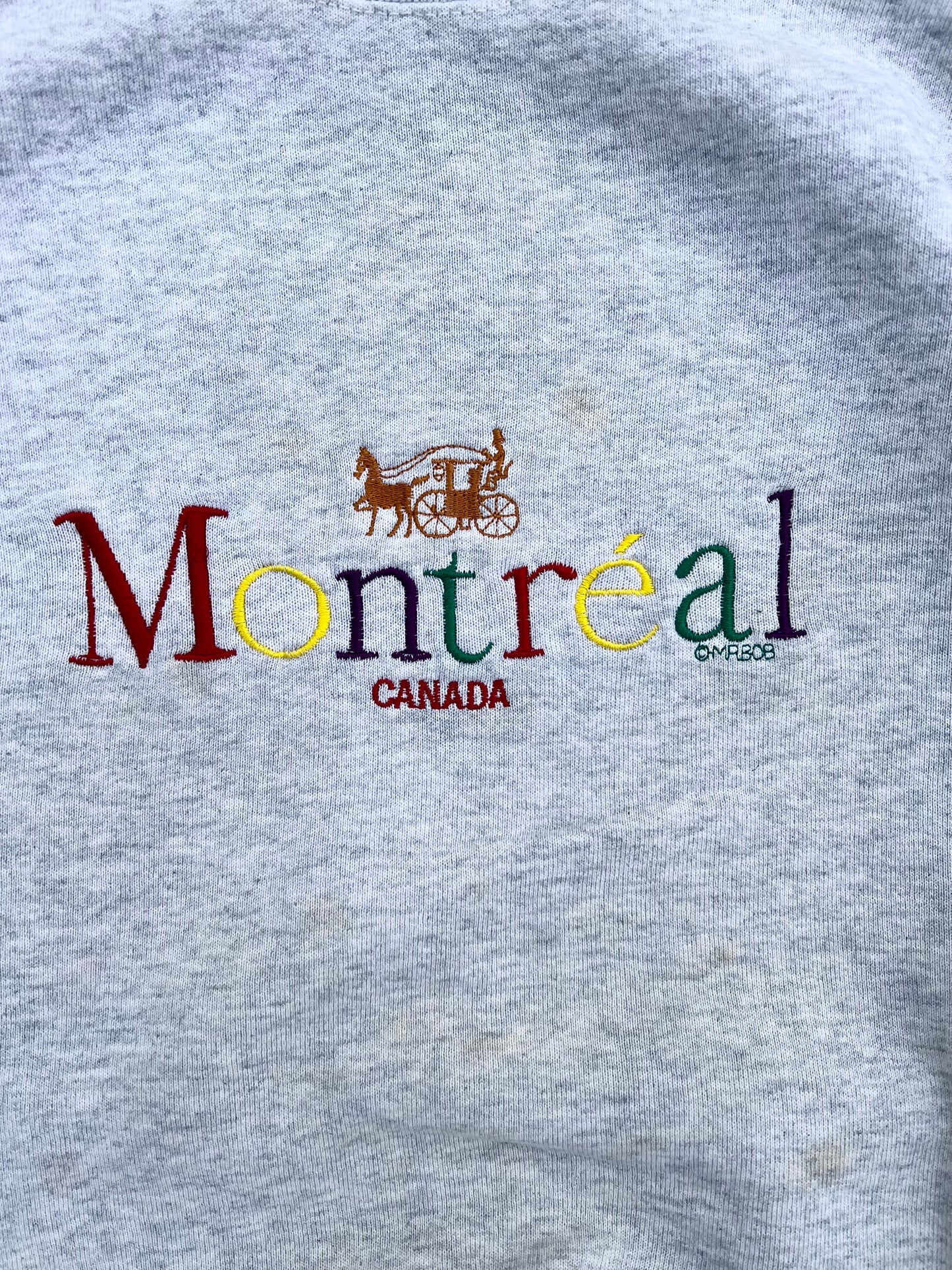 Vintage(90s) Montreal, Canada Sweatshirt/Tee Bundle