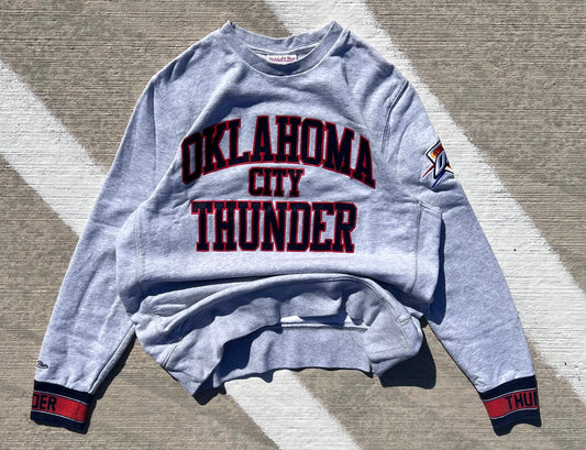 Oklahoma City Thunder Mitchell & Ness crew-neck Sweatshirt